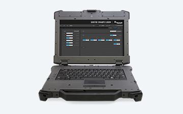 展示移动动态防御(MDD)解决方案的军用级笔记本电脑产品图片